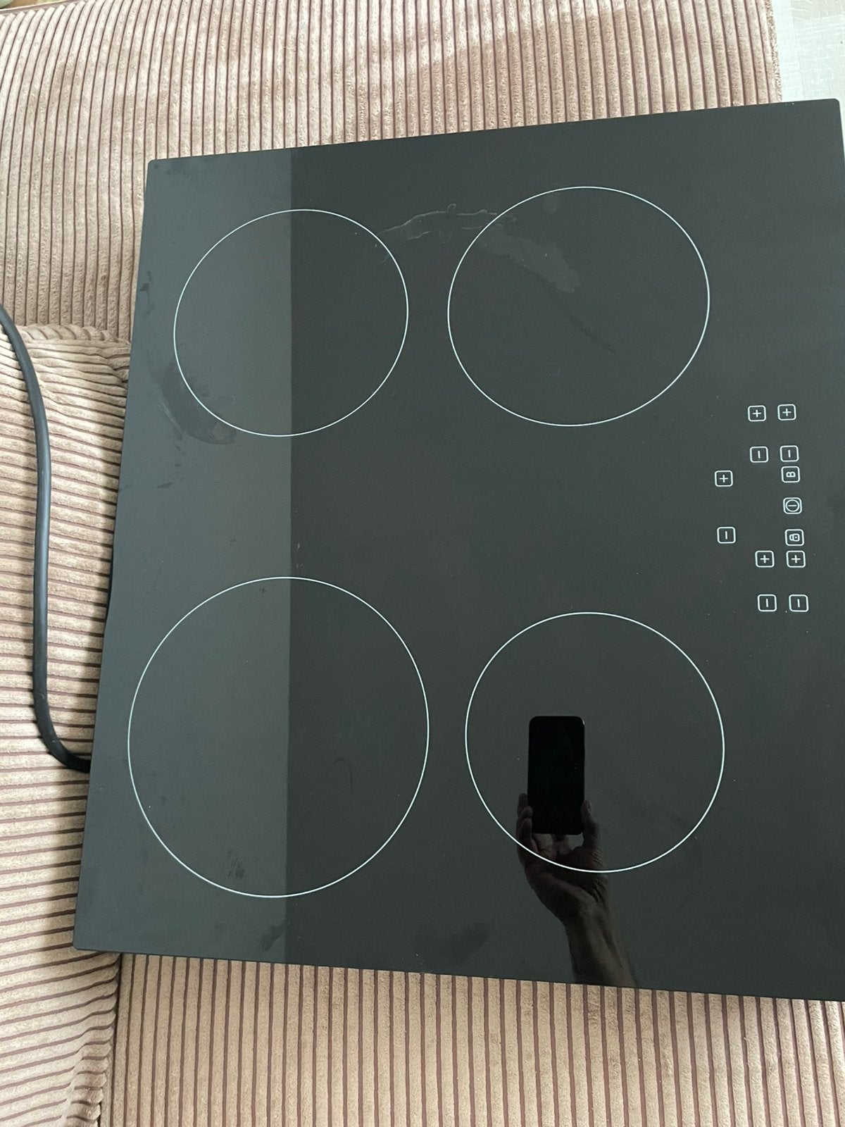 Inductie kookplaat van Tomado, Witgoed en Apparatuur, Kookplaten, Ophalen, 3 kookzones of minder, Zo goed als nieuw, Inductie