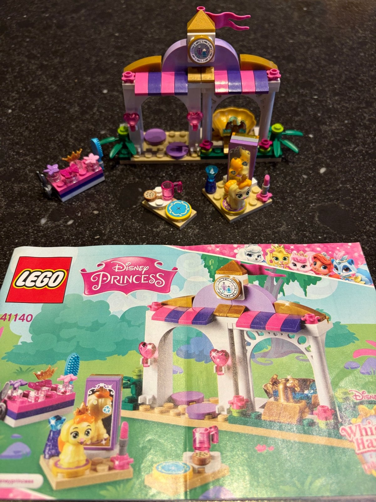 LEGO Disney Princess 41140 Daisy's Schoonheidssalon, Lego, Ophalen of Verzenden, Zo goed als nieuw, Compleet