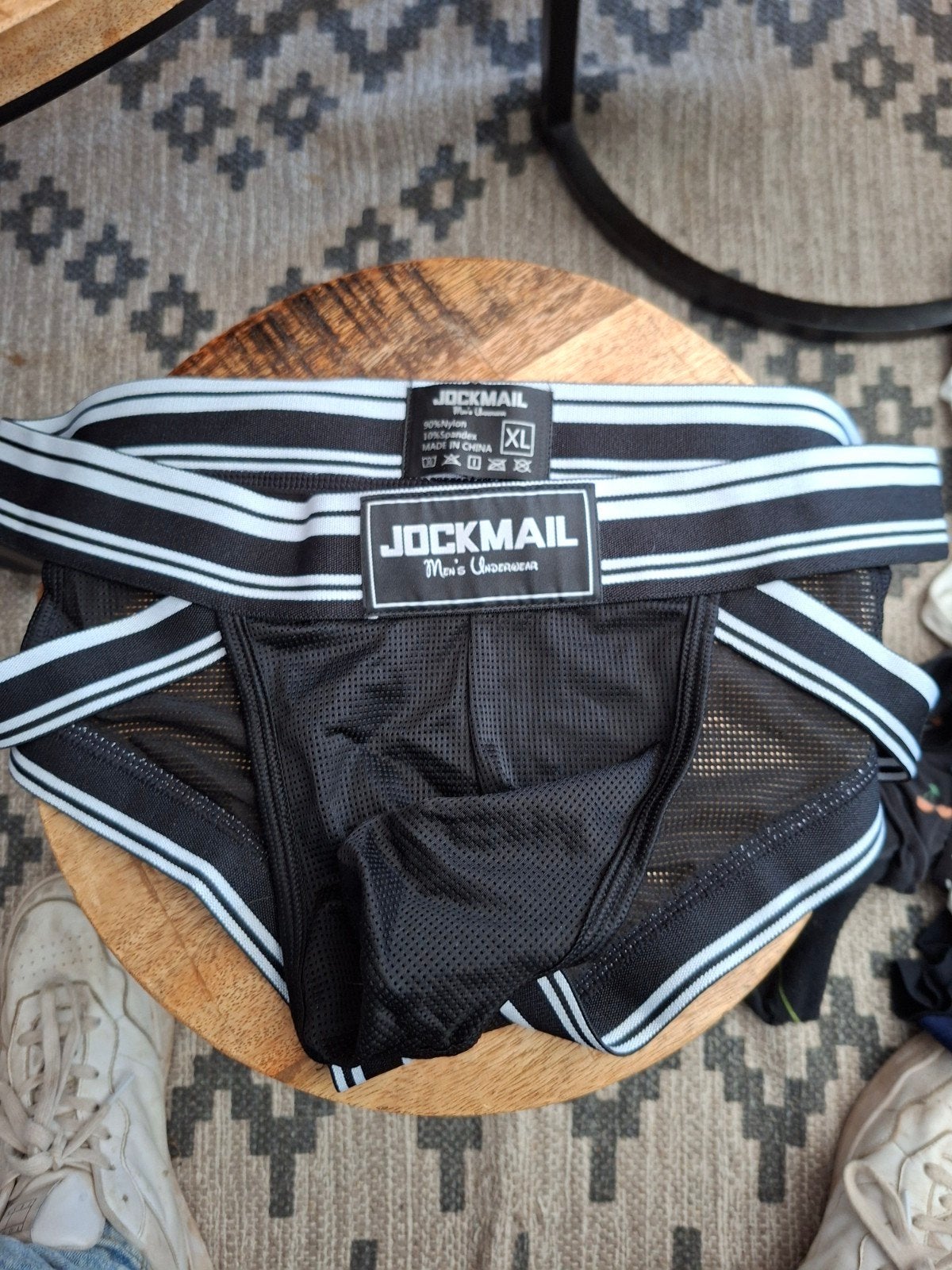 Jockmail Heren Ondergoed - Zwart XL, Ophalen, Zwart, Jockmail, Slip