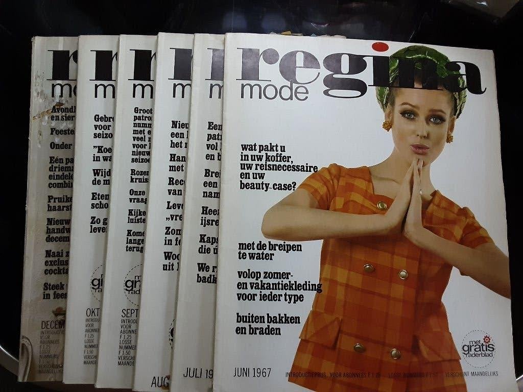 Regina zelfmaakmode 6x uit 1967, Hobby en Vrije tijd, Kledingpatronen, Ophalen of Verzenden, Gebruikt, Vrouw, Overige merken