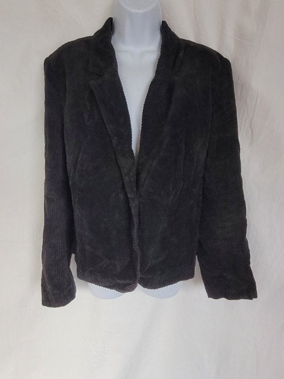Stoer zwart ribcord jasje mt 42 merk Part Two, Kleding | Dames, ., Zwart, Maat 42/44 (L), Ophalen of Verzenden