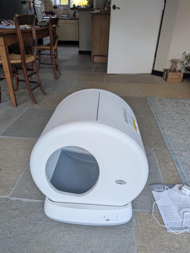 Trixie zelfreinigende kattenbak, Ophalen, Zelfreinigend, Nieuw, Gesloten