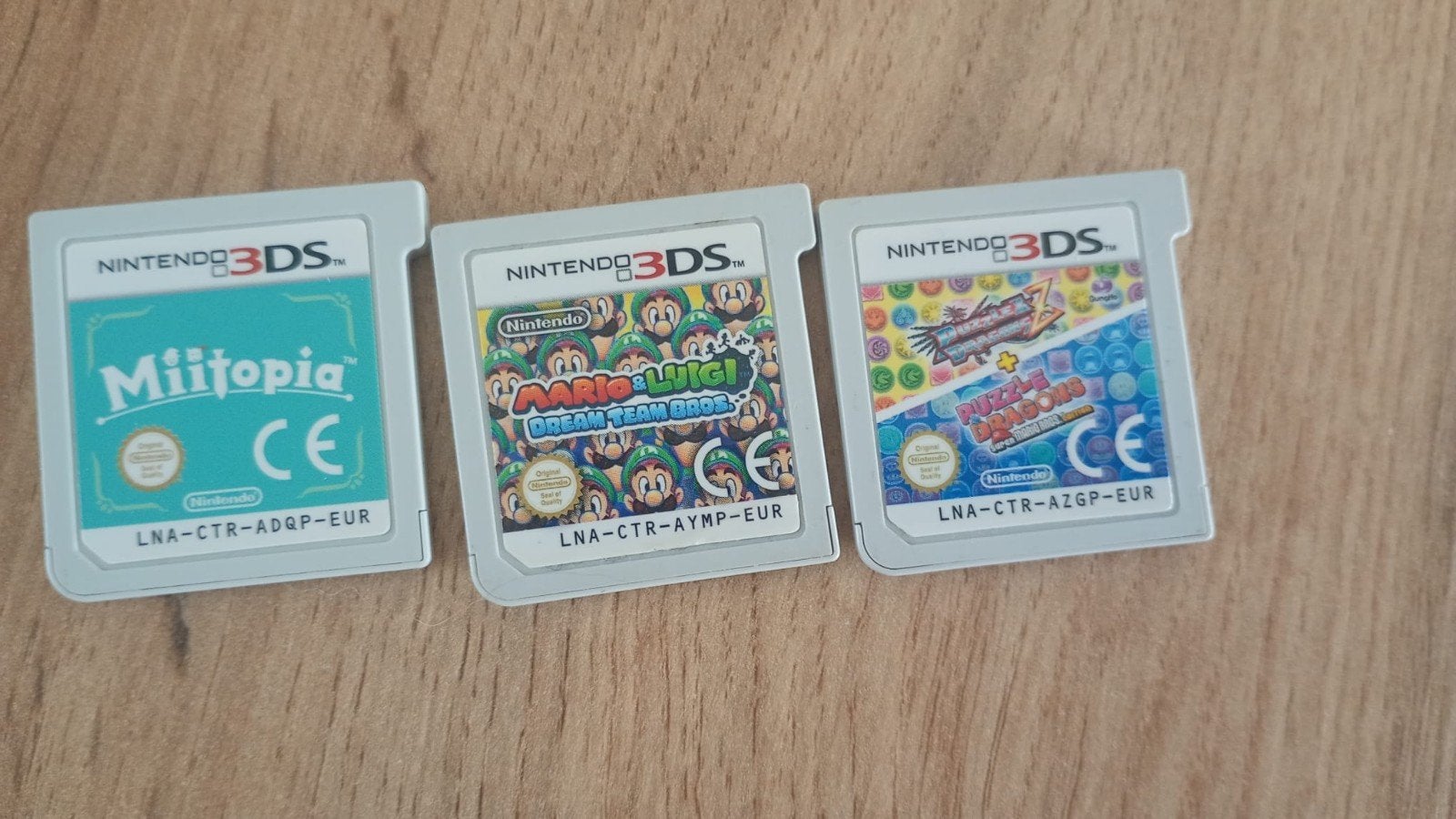 Nintendo 3DS Games Miitopia, Mario & Luigi, Puzzle & Dragons, 1 speler, Ophalen of Verzenden, Zo goed als nieuw, Role Playing Game (Rpg)