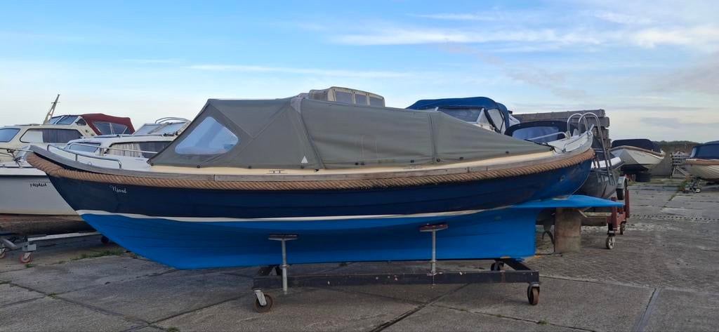 Langweerder 650 vetus volvo penta 3 cylinder slechts 12900, Gebruikt, Binnenboordmotor, Polyester, Ophalen