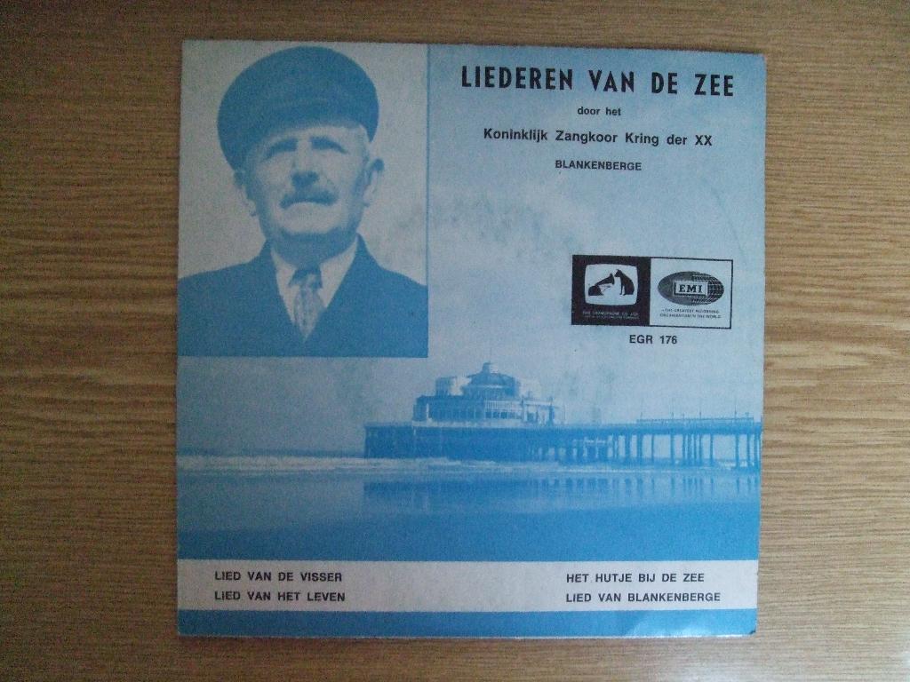 EP   KONINKLIJK ZANGKOOR KRING DER XX     LIED VAN DE VISSER, 7 inch, Ophalen of Verzenden, Zo goed als nieuw, EP