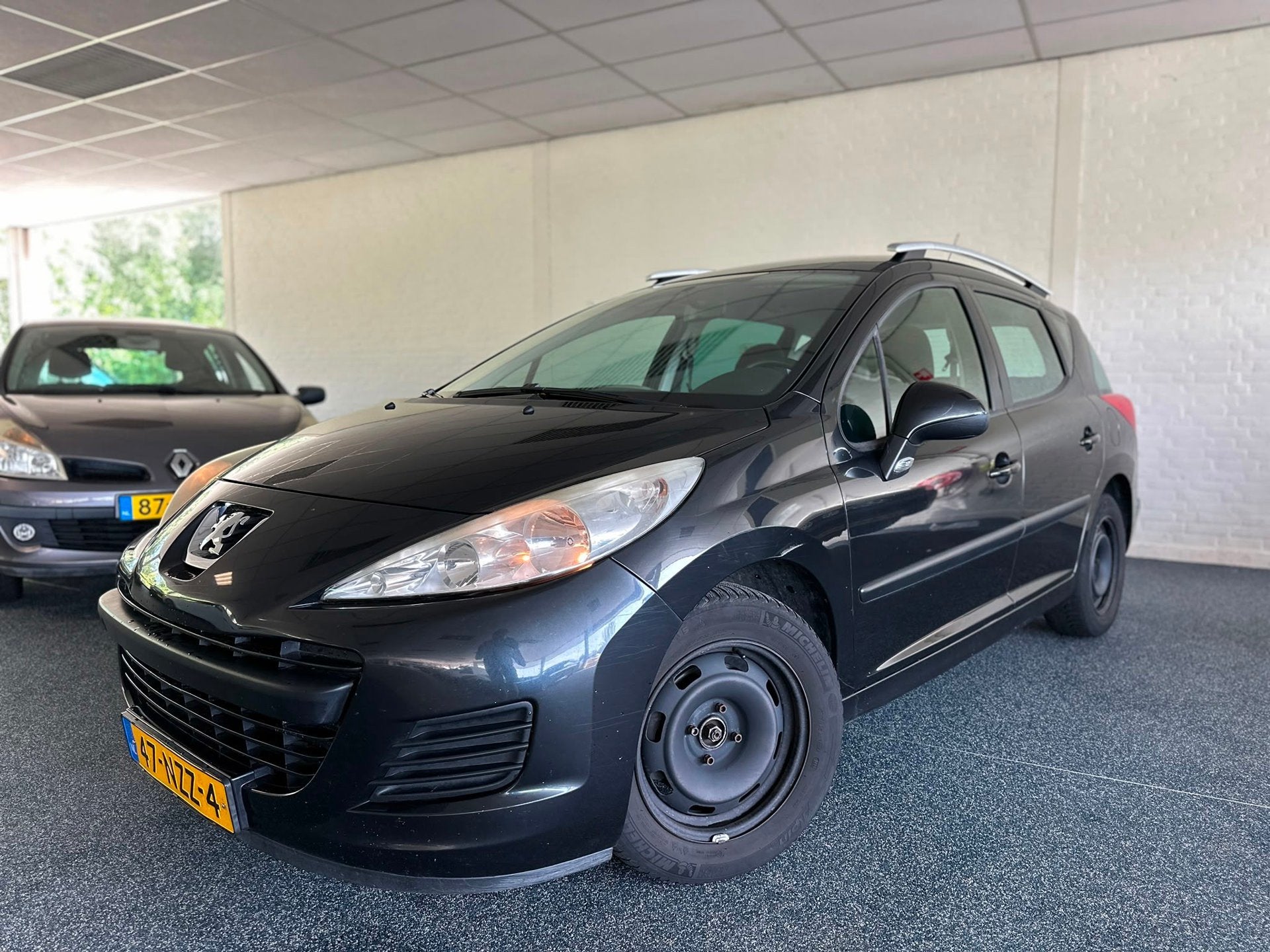 Peugeot 207 SW 1.4 VTi X-line | Recent onderhouden | Airco |, Auto's, Voorwielaandrijving, Euro 5, Gebruikt, Zwart