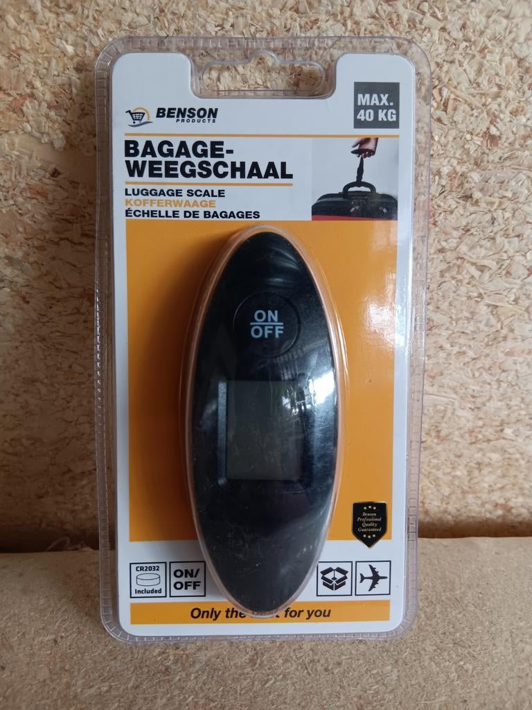 Nieuwe Benson Bagageweegschaal - Max. 40 KG, Ophalen of Verzenden