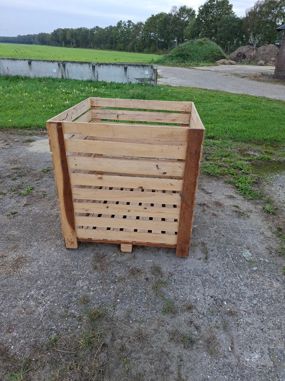 Houten bak/kist voor opslag of compost, Ophalen, Gebruikt, 100 cm of meer, 60 cm of meer