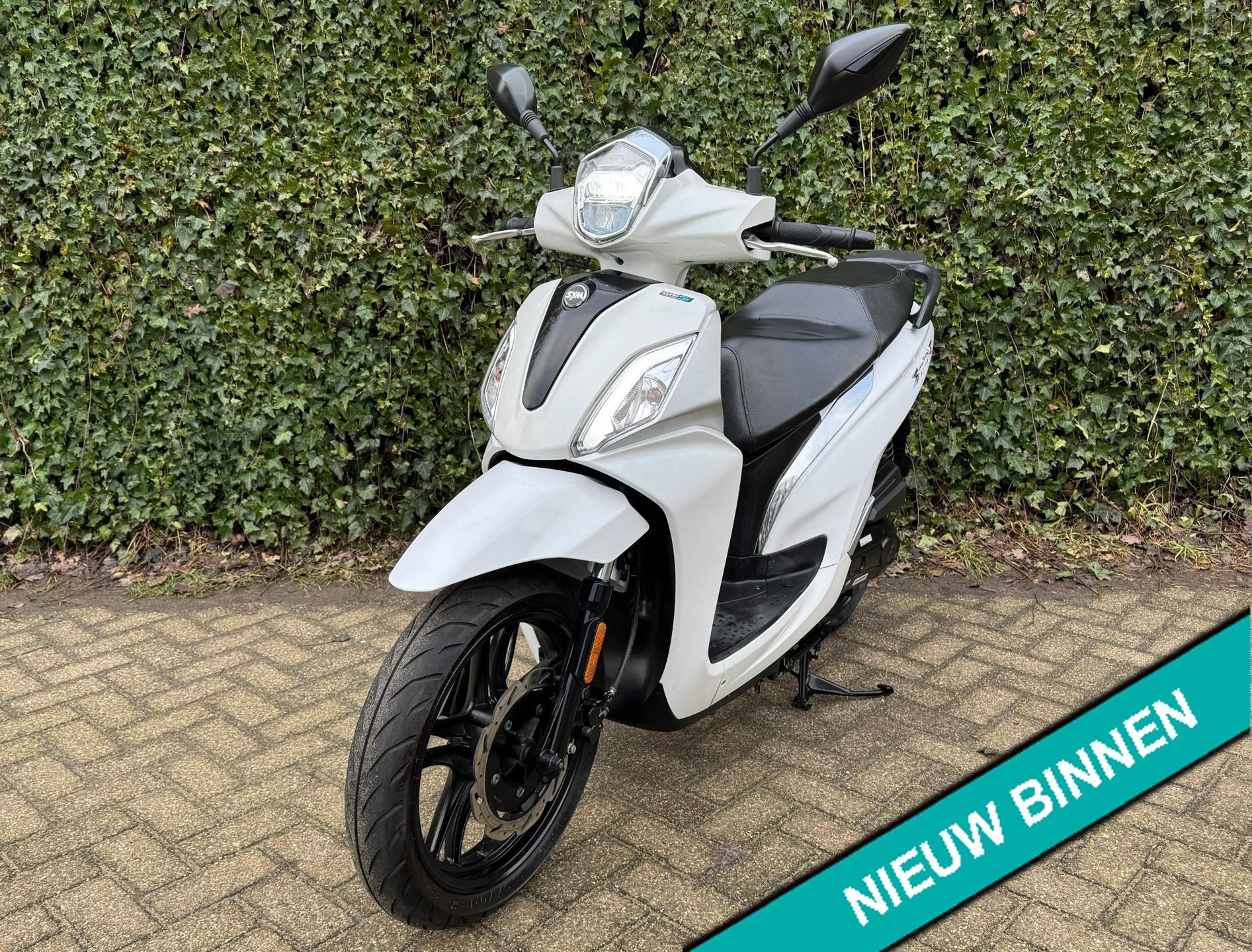 SYM Symphony ST 45km E5 Scooter WHITE BETAAL met in3, Overige modellen, 49 cc, S, Benzine