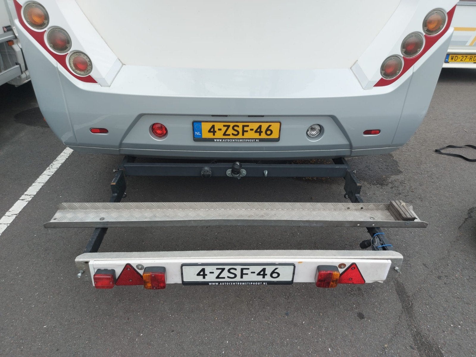 Scooterdrager voor camper - Robuust en Veilig, Ophalen of Verzenden, Gebruikt