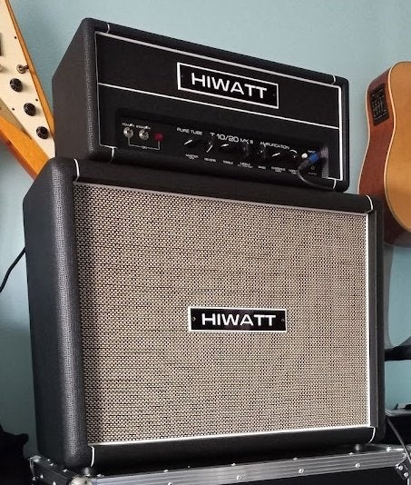 Hiwatt T40/20H MKIII gitaarversterker + 2x12 HG212, Ophalen, Zo goed als nieuw, Gitaar, 50 tot 100 watt