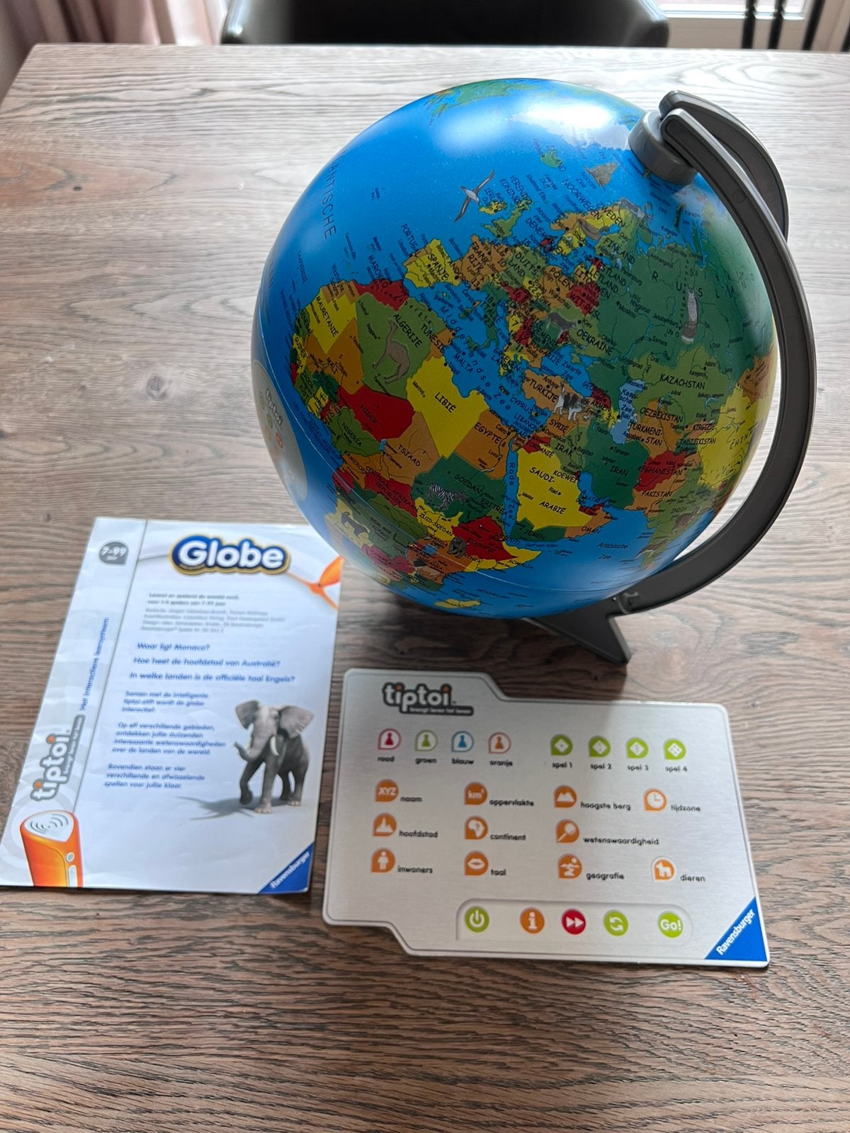 Tiptoi globe, Ophalen of Verzenden, Zo goed als nieuw