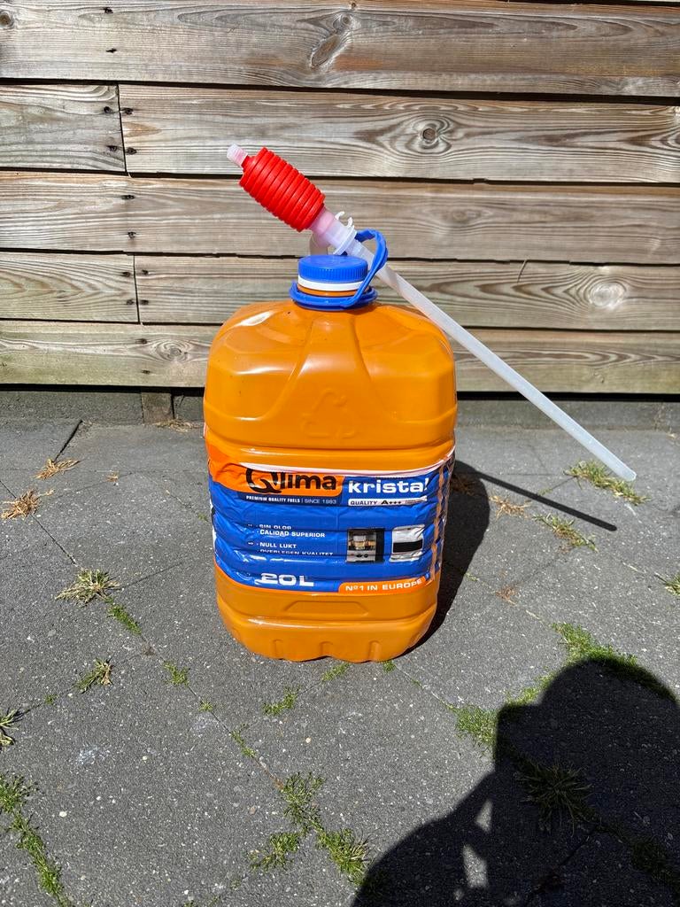 Qlima Kristal Petroleum met pomp, Tuin en Terras, Onkruidbranders, Zo goed als nieuw, Ophalen
