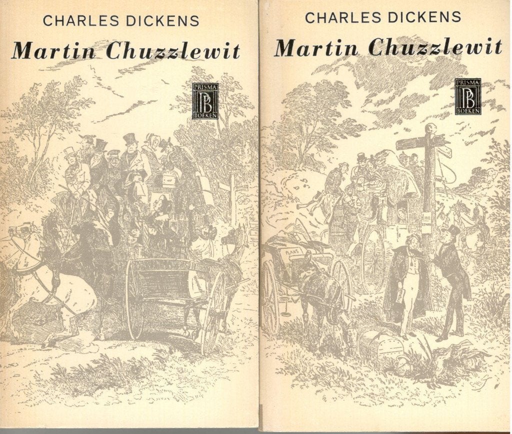 Charles Dickens - Martin Chuzzlewit I + II / Nederlandstalig, Boeken, Ophalen of Verzenden, Zo goed als nieuw