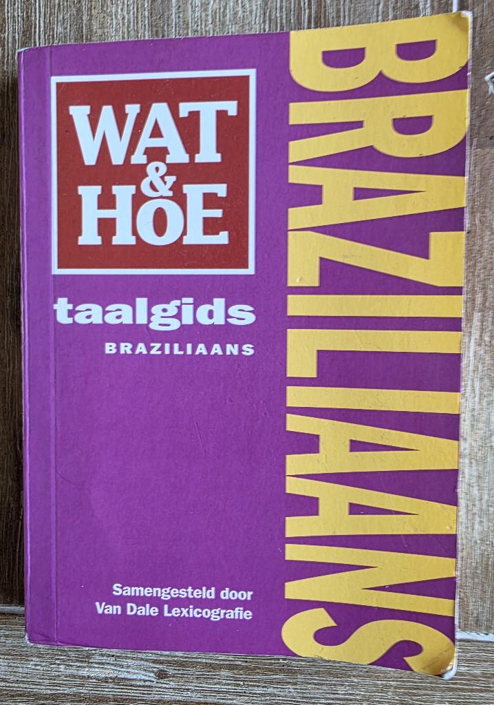 Reisgids Wat en Hoe Braziliaans - Taalgids Brazilie, Boeken, Reisgidsen, Overige merken, Ophalen of Verzenden, Taalgids, Zuid-Amerika