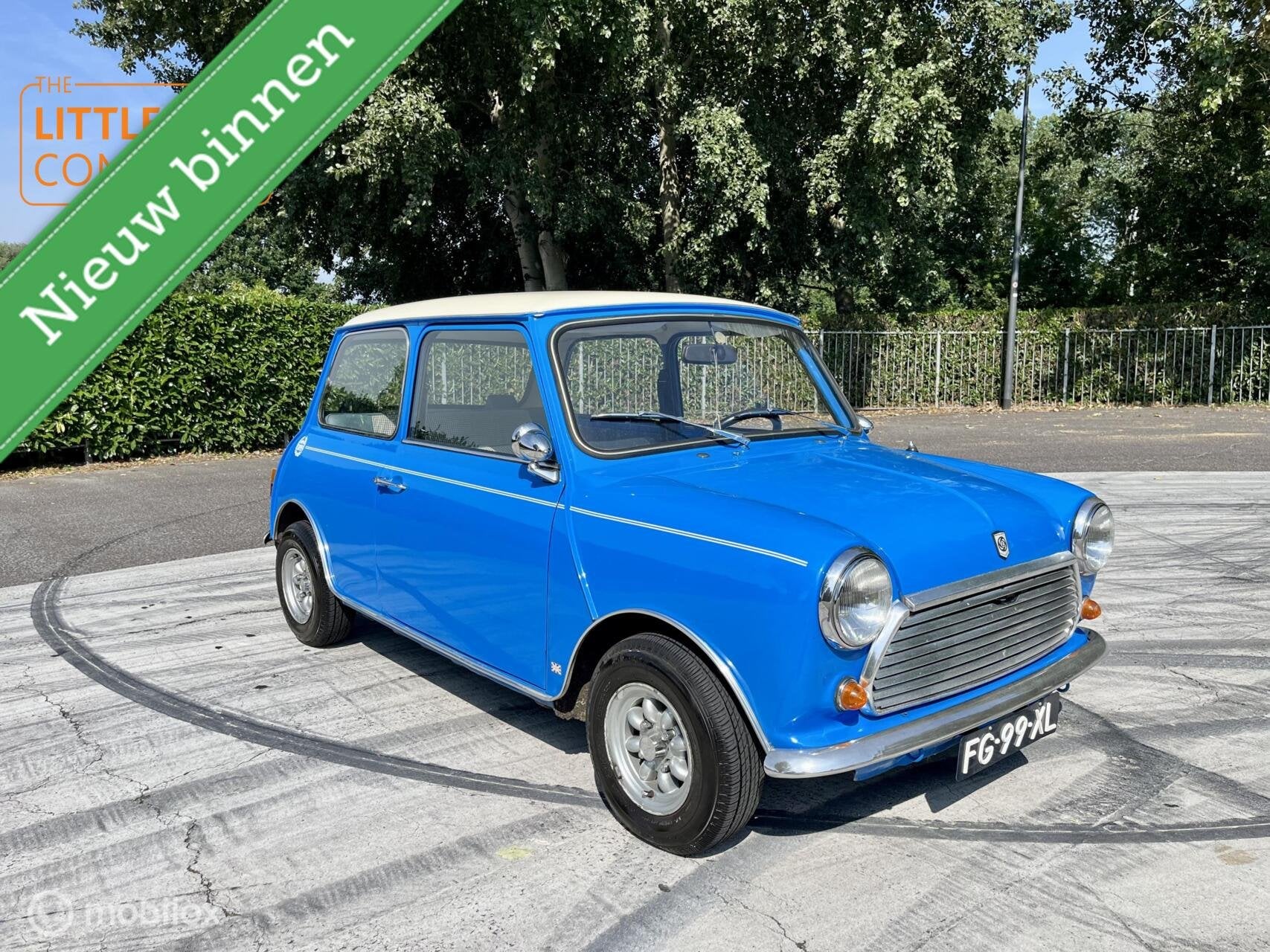 Austin Mini 1000 Super de Luxe, Voorwielaandrijving, Gebruikt, 4 cilinders, Origineel Nederlands