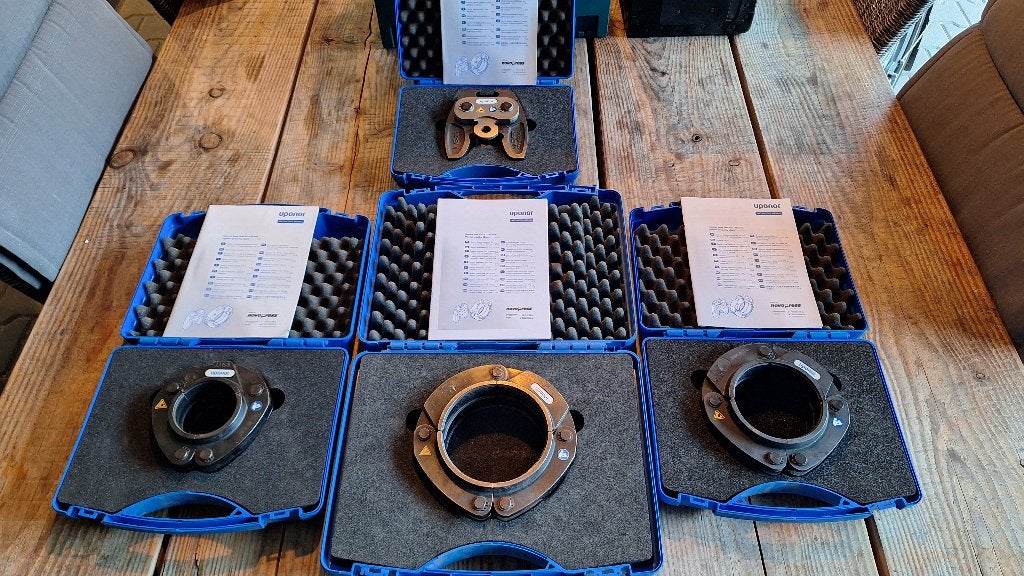 Uponor Persringen set Perstang U63, U90, U110 Perskettingen, ,, Nieuw, Ophalen of Verzenden, ,