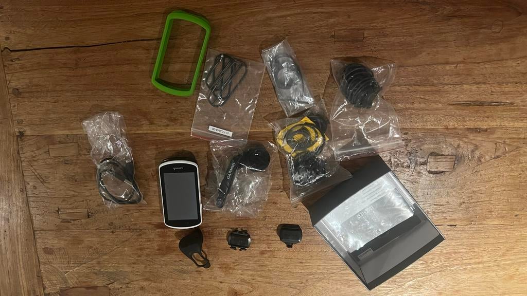 Garmin Edge 1030 Plus fietscomputer met accessoires, Ophalen of Verzenden, Draadloos, Gebruikt
