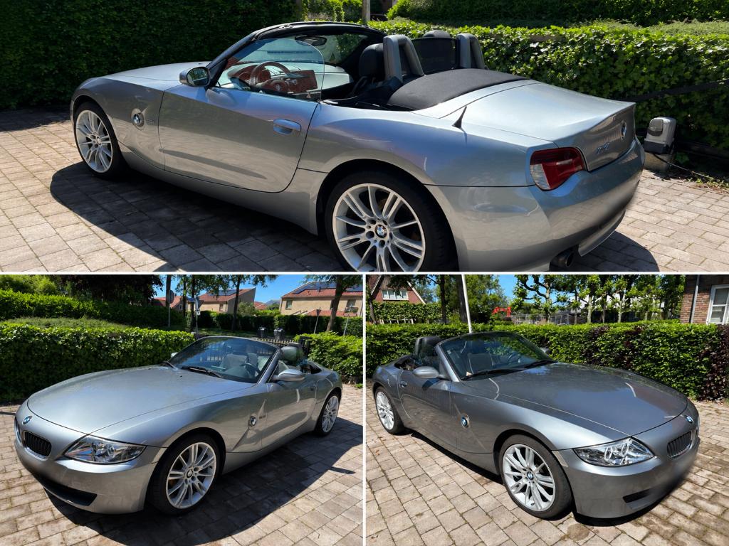 Mooie BMW Z4 E85 2.0, Zwart, 4 cilinders, Leder, Handgeschakeld