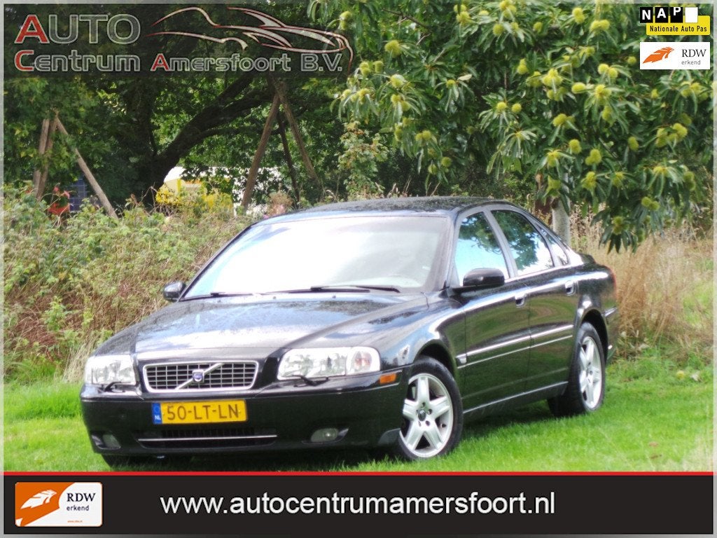 Volvo S80 2.5T Exclusive ( INRUIL MOGELIJK ), Auto's, Dealer onderhouden, 1558 kg, Euro 4, 5 stoelen