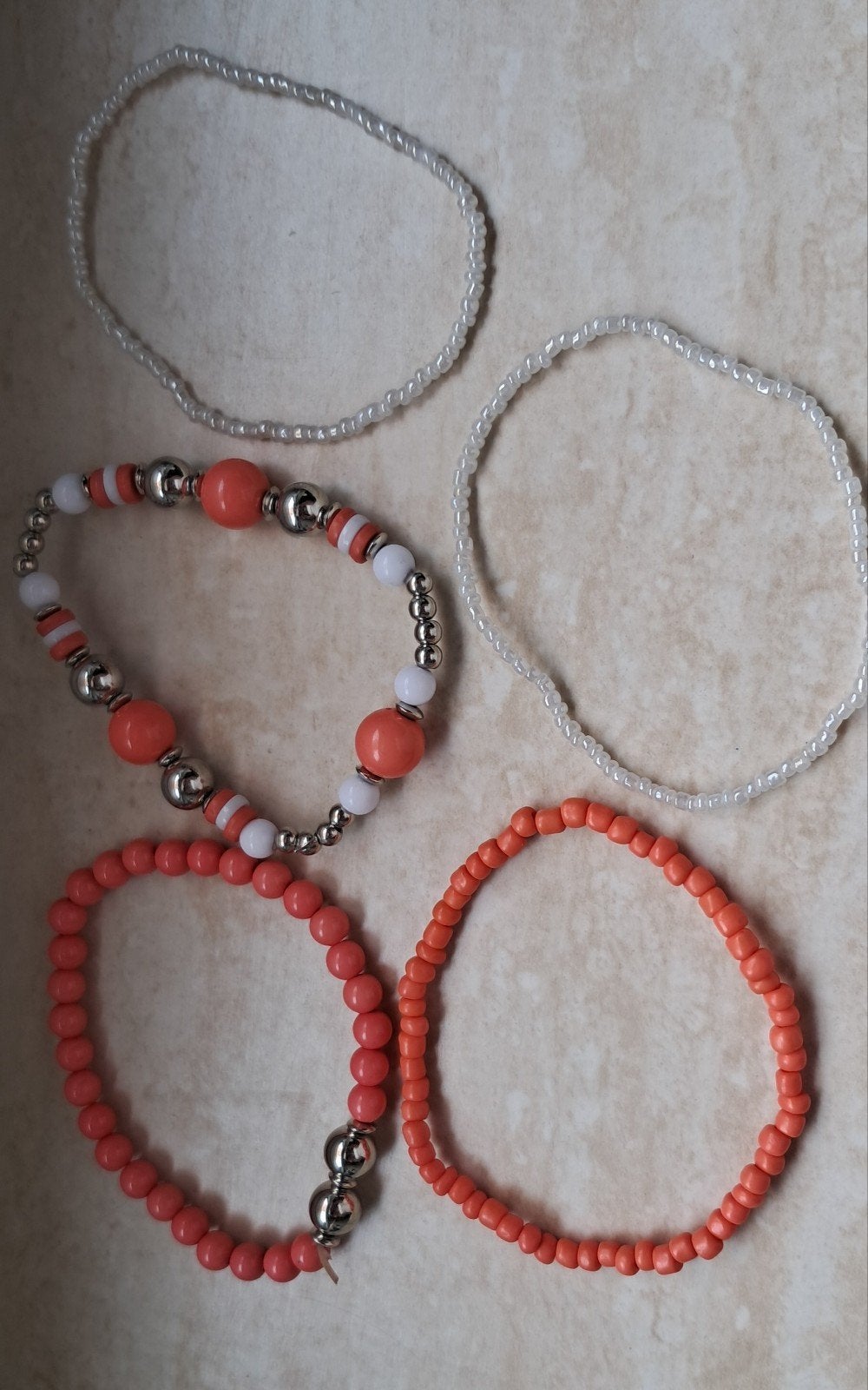 Setje armbandjes 5- delig, Ophalen of Verzenden