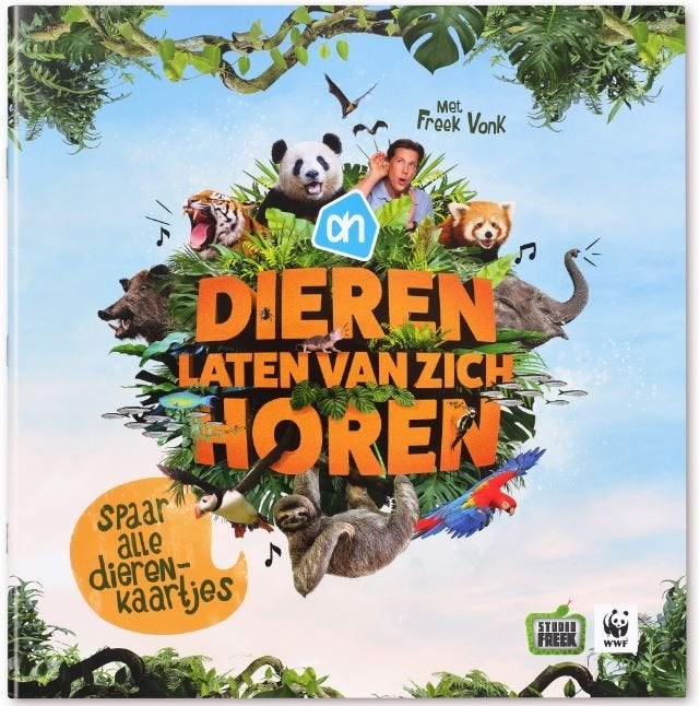AH Dieren laten van zich horen, Verzamelen, Supermarktacties, Albert Heijn, Ophalen of Verzenden