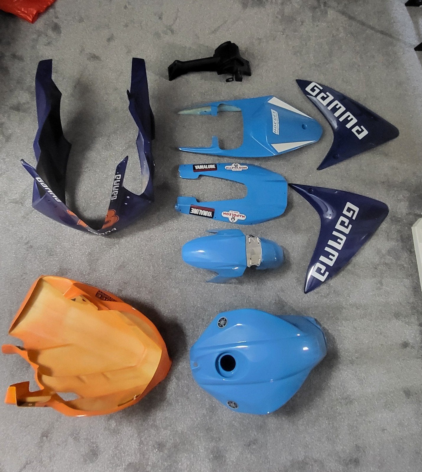 Race kappenset Yamaha R125 (2008-2013) - Past ook op straat, Motoren, Ophalen of Verzenden, Nieuw