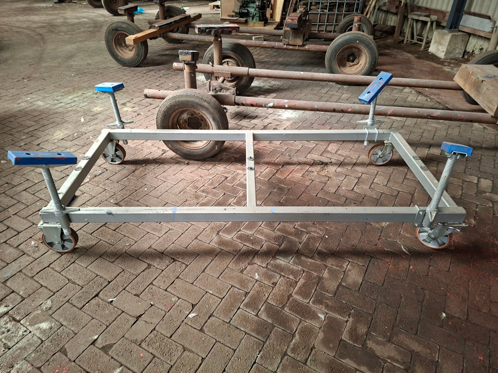 verrijdbare bootbok max 2.5 ton, Ophalen, 1500 tot 3000 kg, Sloepentrailer, 6 tot 9 meter