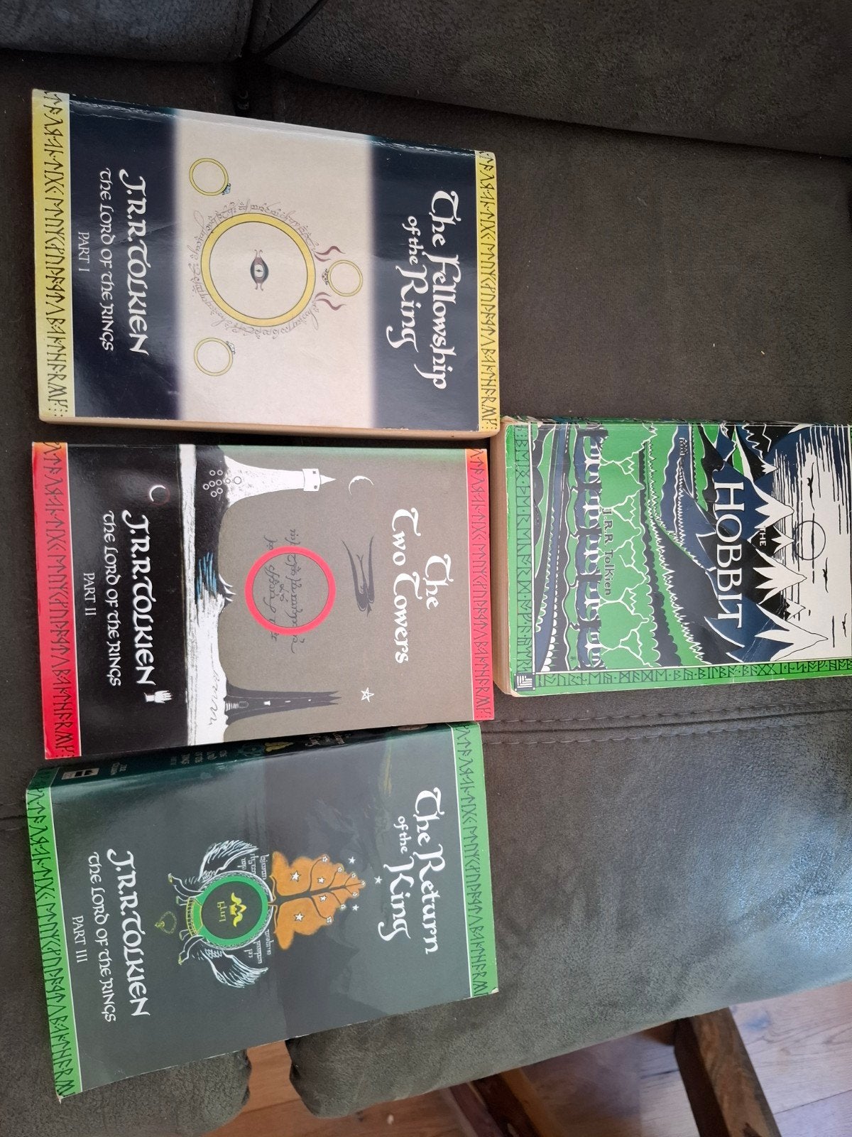 Engelse Lord of the Rings & The Hobbit boeken set J.R.R. Tol, Boeken, Ophalen of Verzenden, Gelezen, J.R.R. Tolkien
