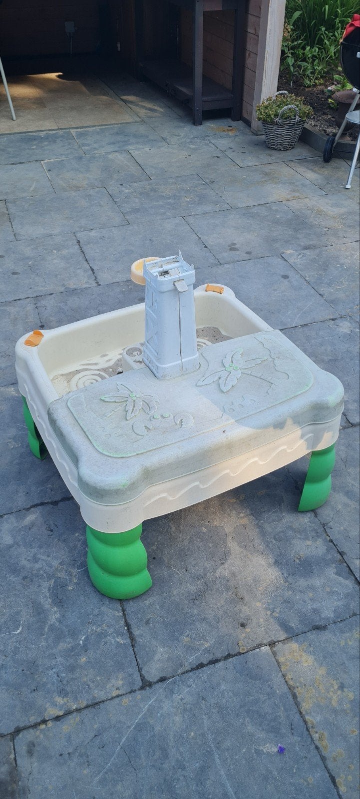 Little Tikes tafel, Ophalen