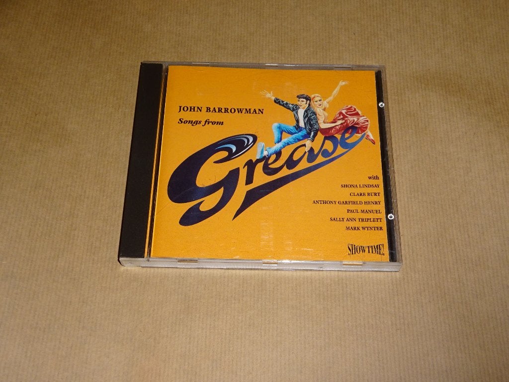 CD John Barrowman Songs From Grease, Ophalen of Verzenden, Zo goed als nieuw