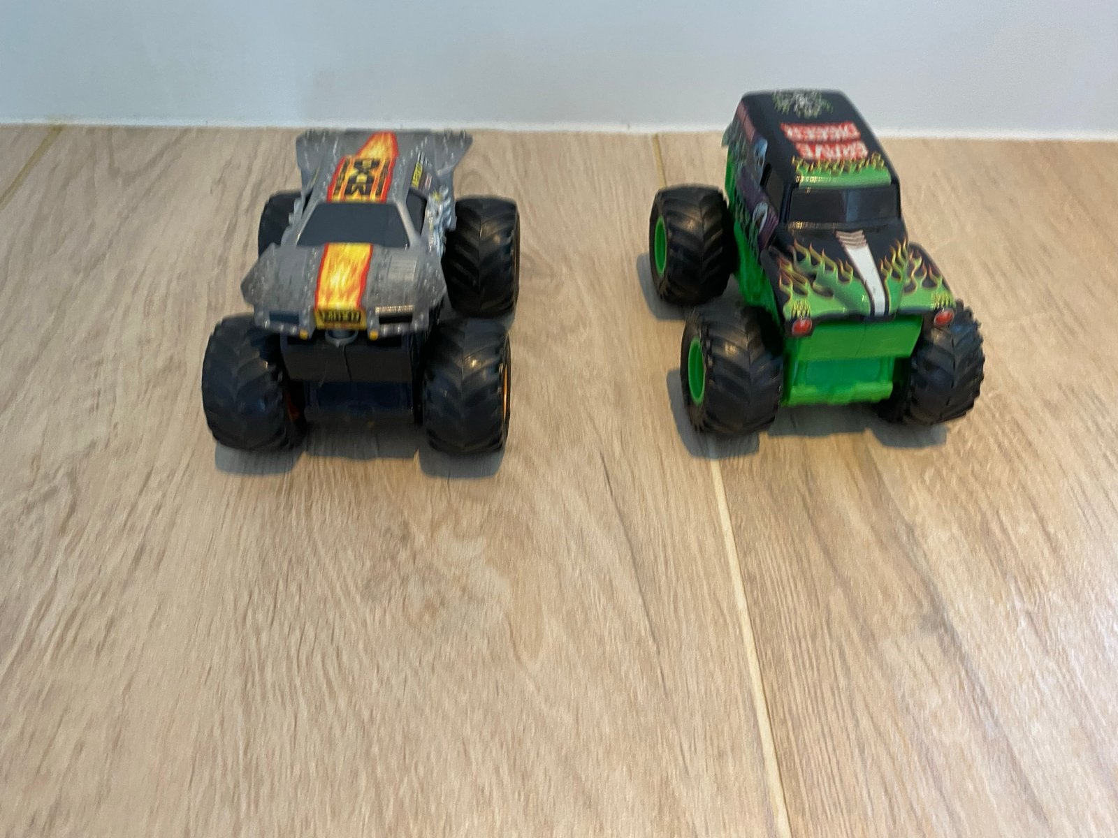 Set van 2 Monster Jam speelgoedtrucks, Ophalen of Verzenden, Gebruikt
