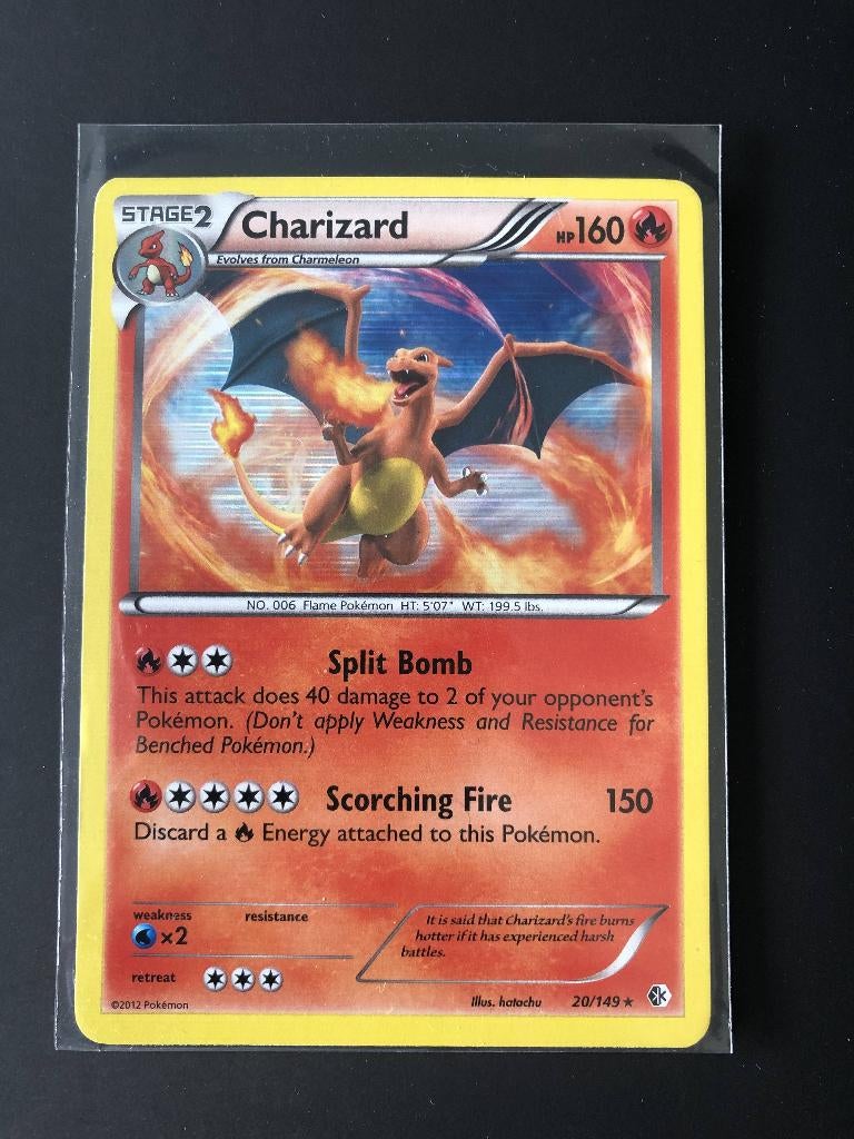 Charizard holo boundaries crossed, Ophalen of Verzenden, Nieuw, Losse kaart