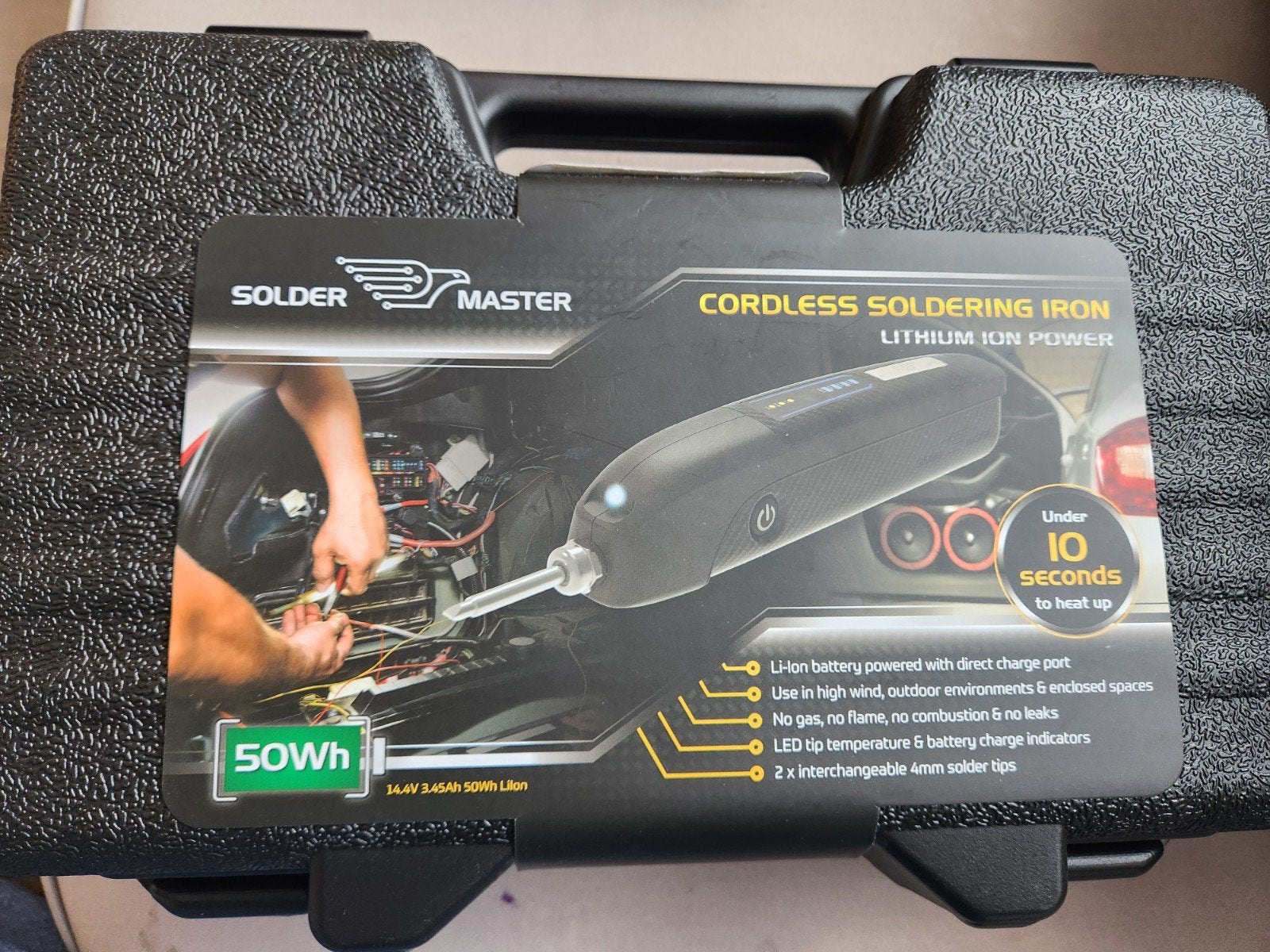 Solder Master Draadloze Soldeerbout - Lithium Ion, Ophalen, Nieuw, Overige typen, Overige merken