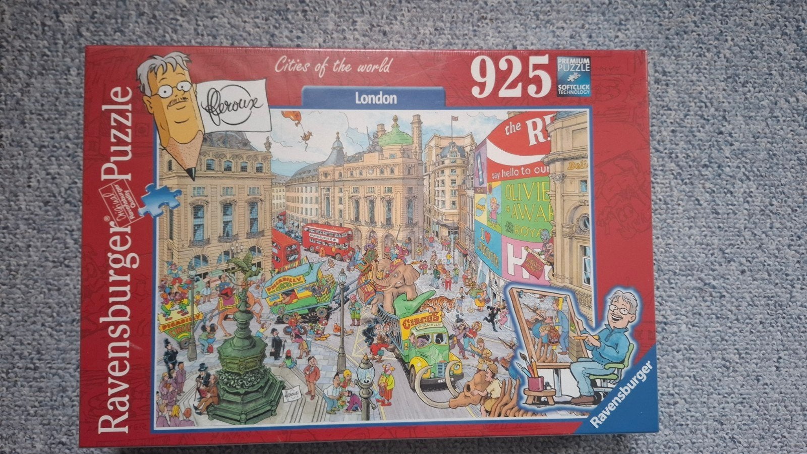 piccadilly circus puzzel 925 stukjes Ravensburger nieuw, Ophalen of Verzenden, 500 t/m 1500 stukjes, Nieuw