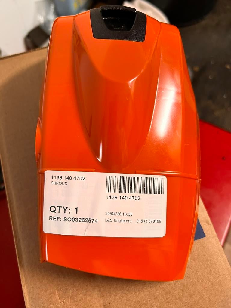 Stihl shroud beschermkap motorkap, Ophalen of Verzenden, 1200 watt of meer, Kettingzaag, 70 mm of meer