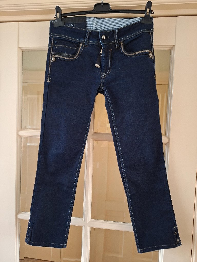 High Use bijna nieuwe jeans 36 S W 28 29, Zo goed als nieuw, W28 - W29 (confectie 36), Verzenden, High Use