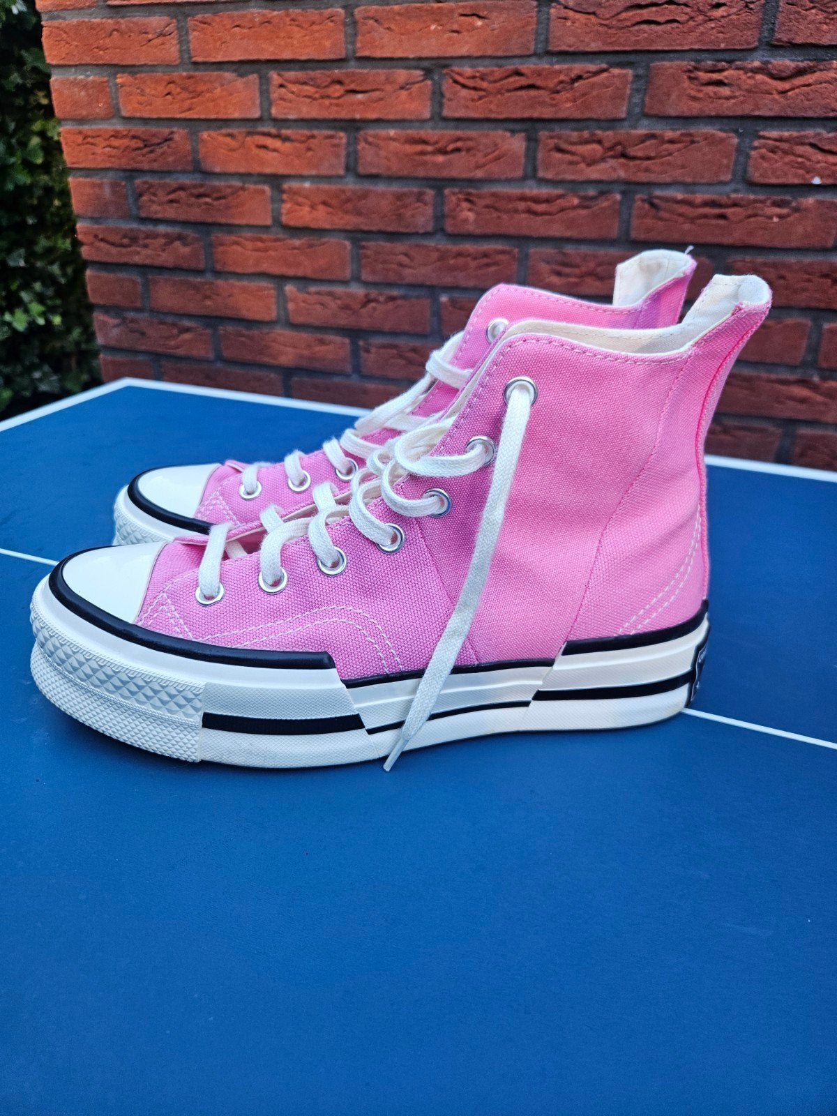 Hoge Converse All Stars Platform Roze Maat 39, Converse, Ophalen of Verzenden, Roze, Sneakers of Gympen