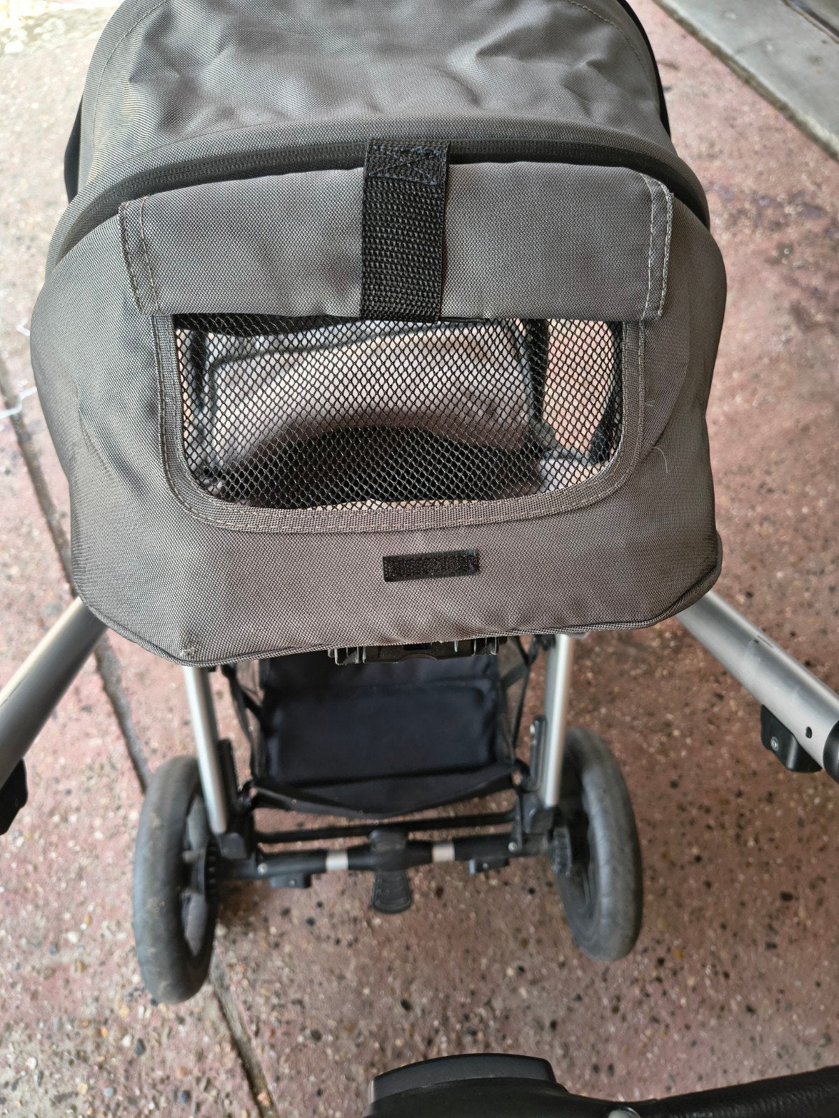 3-in-1: reiswieg, wandelwagen en autostoel - MUTSY TRANSIT, Ophalen, Mutsy, Verstelbare duwstang