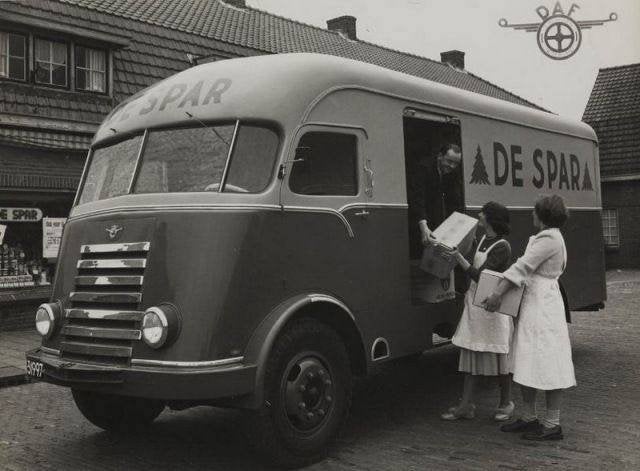 Vervoer-Beroepen-foto-H-540    Repro    Spar Auto, Verzamelen, Foto's en Prenten, Verzenden, 1980 tot heden, Foto, Nieuw
