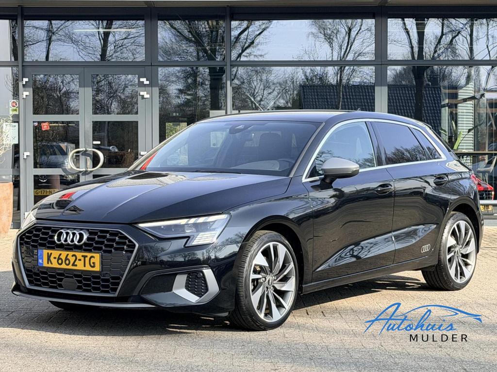 Audi A3 Sportback 30 TFSI Advanced edition | S-Line | Led |, 1195 kg, Gebruikt, Euro 6, Zwart