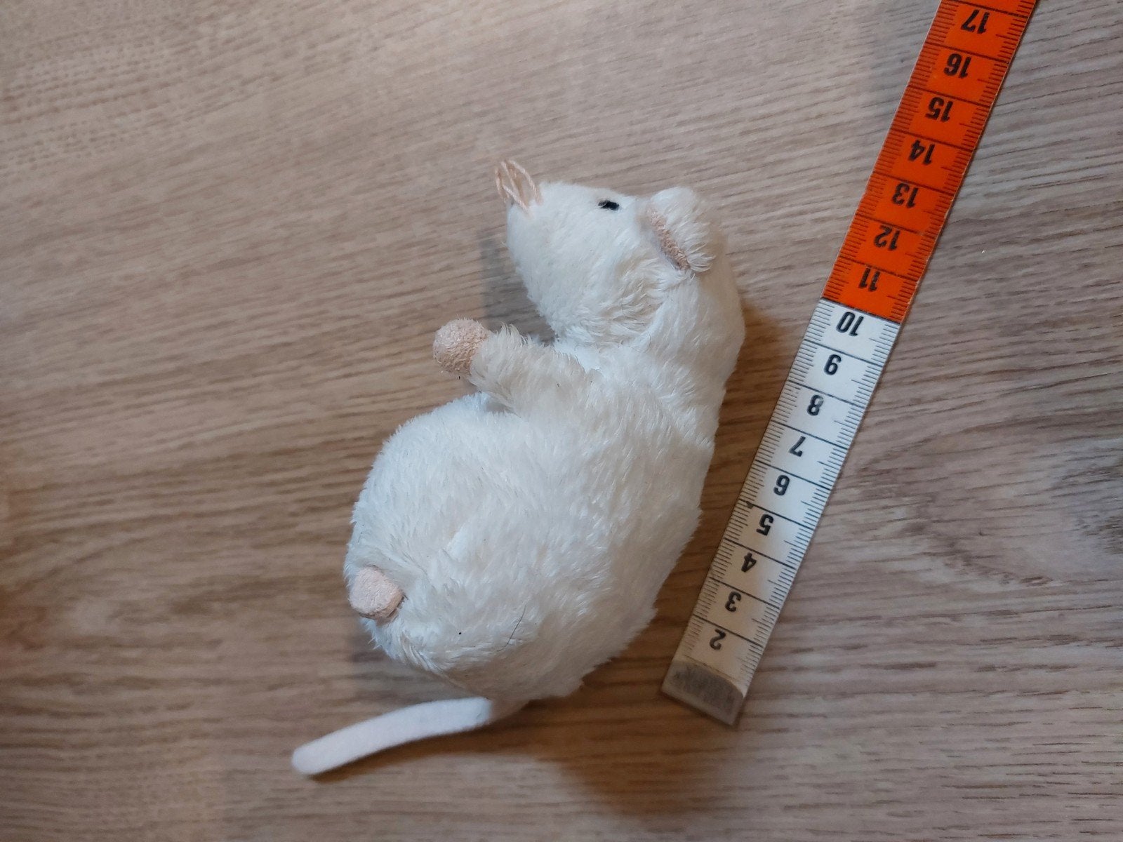 IKEA muis knuffeltje wit gosig mus, Ophalen of Verzenden, Overige typen