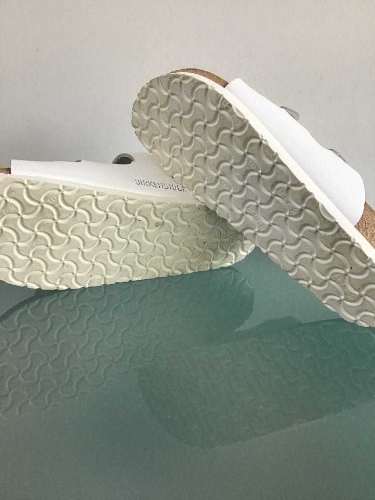 Birkenstock Florida 42 wit | Nieuw | Gratis verzenden, Slippers, Verzenden, Wit, Nieuw