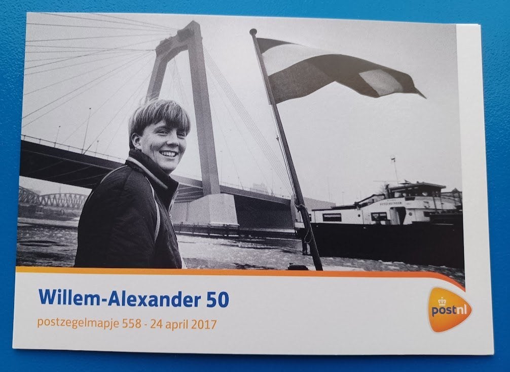 Postzegelmapje 558 - Willem-Alexander 50, Ophalen of Verzenden, Na 1940, Postfris