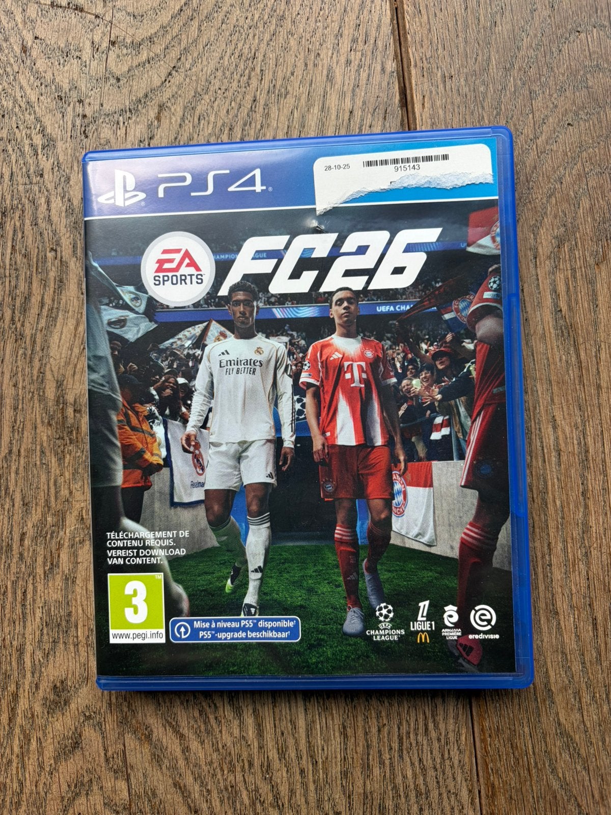 FC26 voor PS4, Ophalen of Verzenden, Zo goed als nieuw, Sport, 3 spelers of meer