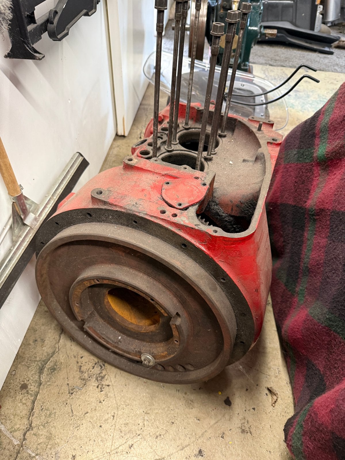 Güldner L2D motor, Ophalen, Gebruikt, Dieselmotor