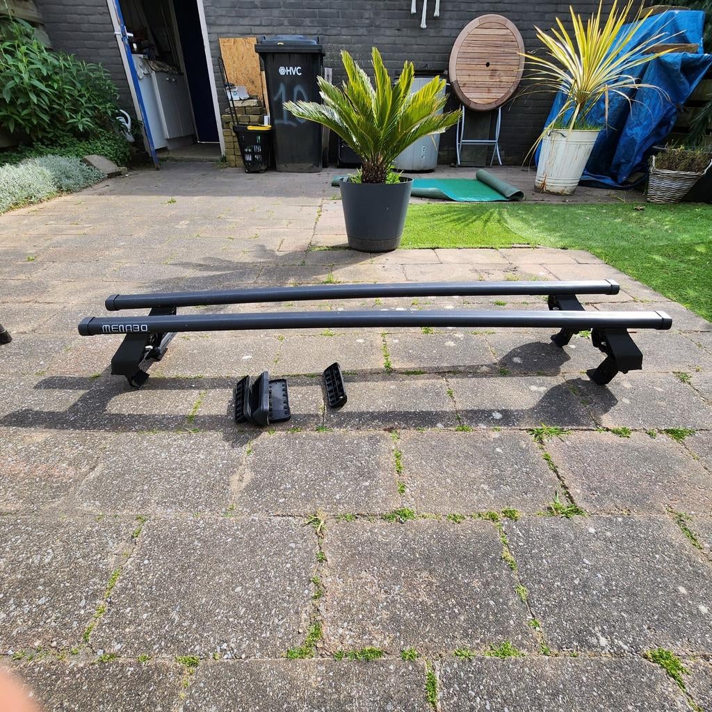 Dakdragers Menabo Golf 6 - Verstelbaar, Auto diversen, Dakdragers, Ophalen, Gebruikt