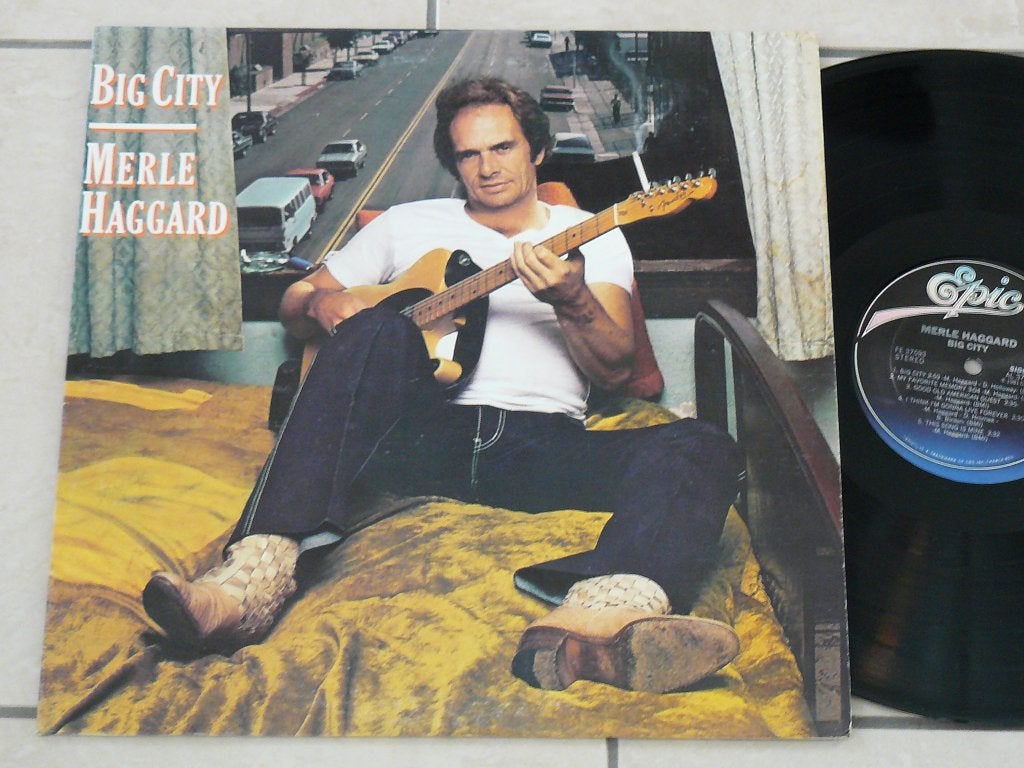 LP Merle Haggard - Big city, Verzenden, Gebruikt, 12 inch