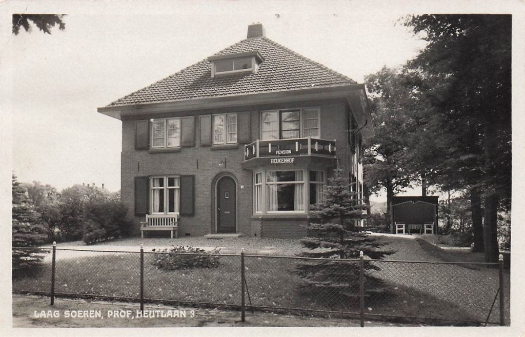 702-190-041 Pension Beukenhof Laag Soeren Prof Heutlaan 3, Verzenden, Voor 1920, Gelderland