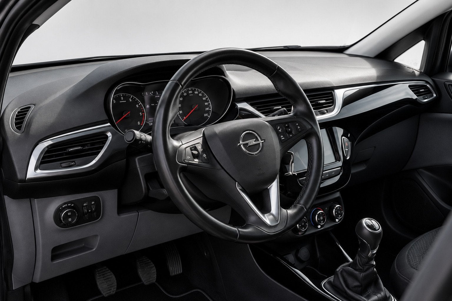 Opel Corsa 1.0 Turbo Online Edition/CAMERA/NAVI/NW APK, Auto's, Voorwielaandrijving, Leder en Stof, 49 €/maand, Origineel Nederlands